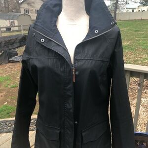 Columbia Women’s Black Waxed Raincoat